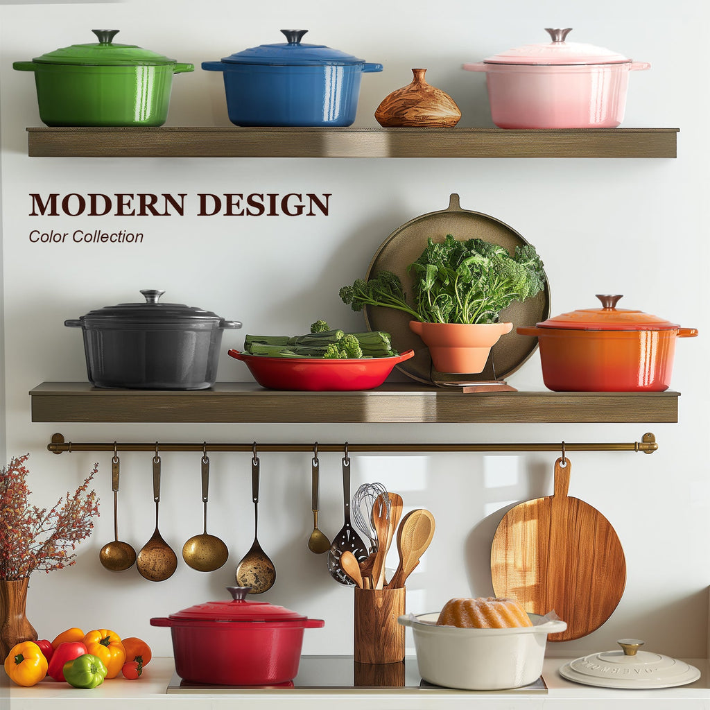 Modern Design Colorful cookware set